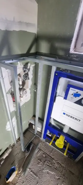 Vorwandinstallation im Bad